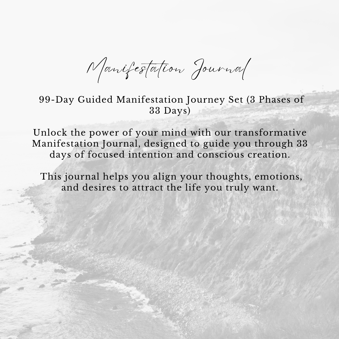 Downloadable + Printable Manifestation Journal