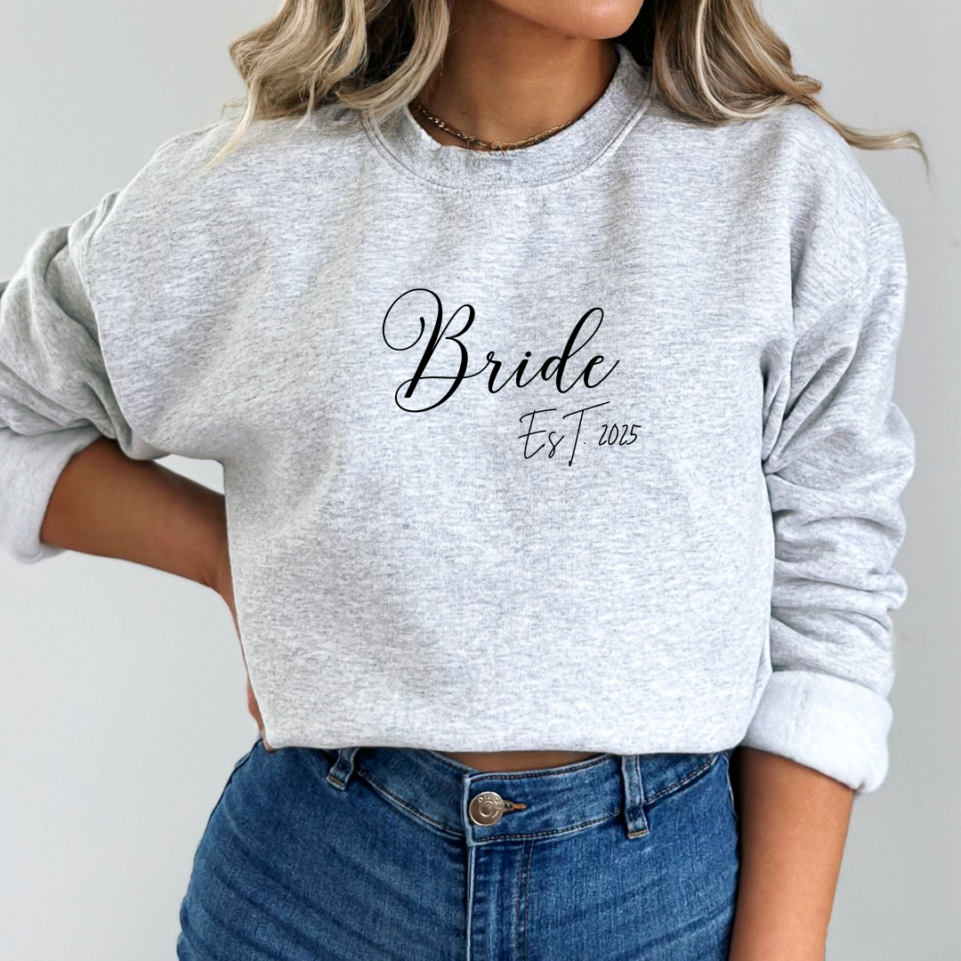 Bride Est. 2025 Sweatshirt