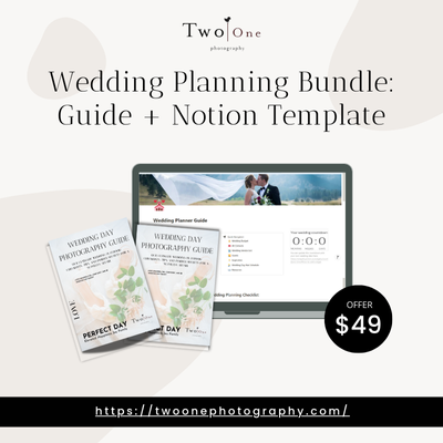 Wedding Planning Bundle: Guide + Notion Template