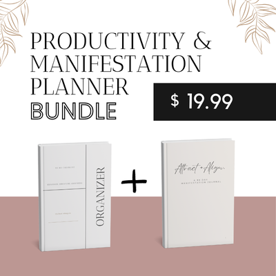 📒 Productivity & Manifestation Planner Bundle